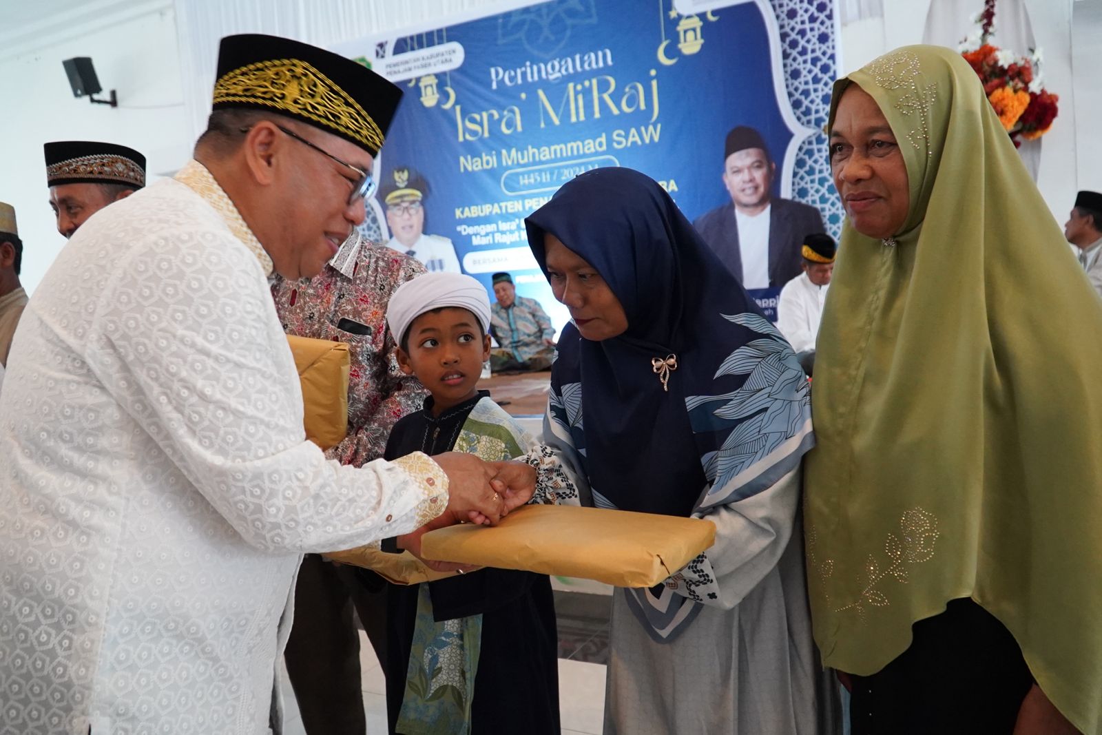 Hadiri Peringatan Isra Miraj Pj Bupati Ppu Ajak Suburkan Nilai Keteladanan Nabi Muhammad Saw