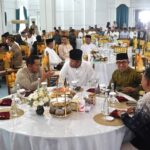 Bupati PPU Mudyat Noor bersama dengan Wabup PPU Abdul Waris Muin menghadiri Open House dan Halal Bihalal Hari Raya Idulfitri 1447 Hijriah yang digelar Pemerintah Provinsi (Pemprov ) Kalimantan Timur (Kaltim).