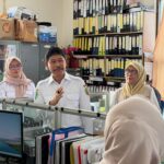 Wabup PPU Abdul Waris Muin saat melakukan Sidak di Dinas Koperasi, UKM, Perindustrian, dan Perdagangan (KUKM Perindag).