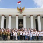 Komisi Pemilihan Umum (KPU) se-Indonesia melakukan kunjungan kerja ke IKN.