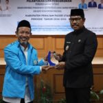 Wabup PPU Abdul Waris Muin saat menghadiri pelantikan Pengurus Daerah BKPAKSI Kabupaten PPU masa bhakti 2026–2031.