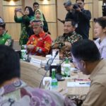 Bupati PPU Mudyat Noor saat menghadiri Rapat Umum Pemegang Saham (RUPS) Bank Kaltimtara Tahun 2026.