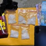 Barang Bukti lima paket narkotika golongan I jenis sabu dengan berat bruto mencapai 50,06 gram yang berhasil diamankan oleh Satresnarkoba Polres PPU.
