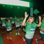 Ribuan pelari memeriahkan half marathon pertama di Ibu Kota Nusantara pada Minggu (10/05/2026).