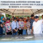 Ketua Pengadilan Tinggi Kalimantan Timur beserta jajarannya melakukan kunjungan ke sejumlah titik strategis kawasan Nusantara, pada Jumat (1/4/2026).