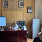 Rapat internal persiapan pembentukan Tim Pelaksana Perluasan Piloting Digitalisasi Bantuan Sosial.