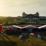 Pelaksanaan Upacara Penurunan Bendera Peringatan HUT ke-81 RI yang berlangsung khidmat, diikuti jajaran Otorita IKN, tamu undangan, serta masyarakat di Ibu Kota Nusantara, Senin (17/8/2026).