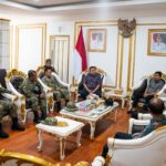 Bupati PPU Mudyat Noor, menerima audiensi Tim Penyuluhan Kebakaran Hutan dan Lahan (Karhutla).