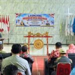 Sekretaris BNK PPU, Hendro Susilo saat memberikan sambutan pada kegiatan tersebut. (doc.humaspemkab/diskominfoppu)