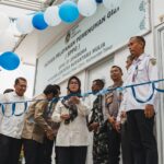 Asisten Perekonomian dan Pembangunan Pemkab PPU, Hadi Saputro menghadiri peresmian Satuan Pelayanan Pemenuhan Gizi (SPPG) wilayah tertinggal, terdepan, dan terluar (3T) di Jenebora.